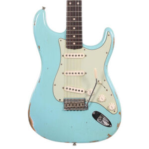 Second Hand: Fender Custom Shop '60s Stratocaster Electric Guitar in Daphne Blue 381