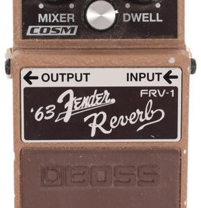 Second Hand Boss FRV-1 Fender '63 Reverb Preamp Pedal 094