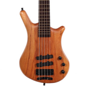 Second Hand Warwick Custom Shop Thumb BO 5 Bass Guitar with Afzelia Body, Ovankol Neck & Wenge Board 705