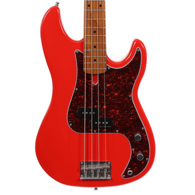 Second Hand Sire P5 Bass Guitar in Red 737