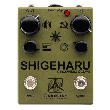 Caroline Guitar Shigeharu Germanium Octave Fuzz in Green