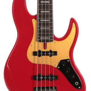 Sire Marcus Miller V5 24 Fret 5-String Bass Guitar in Dakota Red