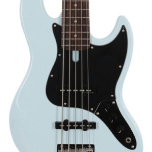 Sire Marcus Miller V3P Passive 5-String Bass Guitar in Sonic Blue