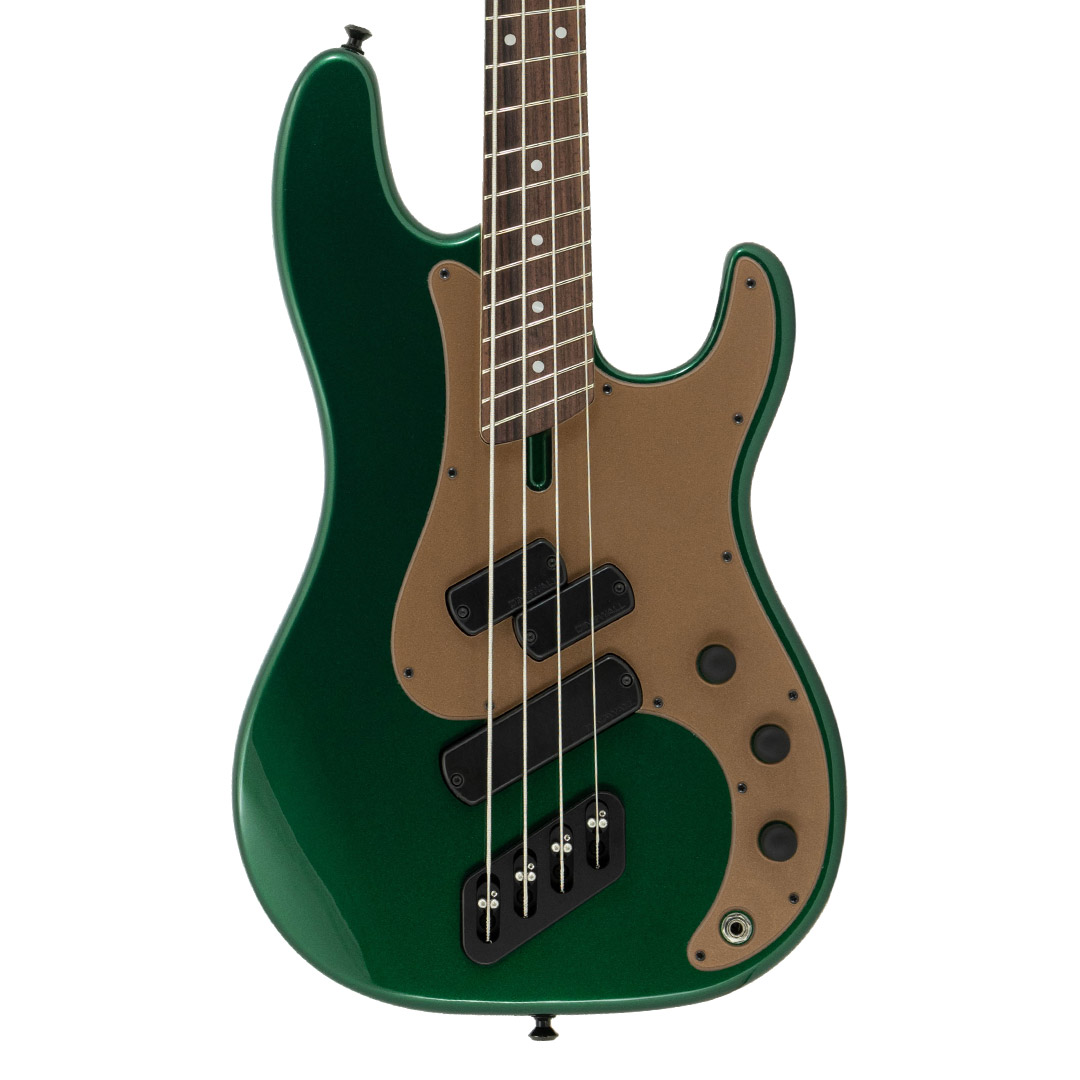 Dingwall SP-1 4-String Bass Guitar in Dark Candy Green, Pau Ferro Fretboard
