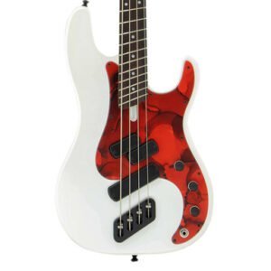 Dingwall SP-1 4-String Bass Guitar in Ducatti White, Rosewood Fretboard