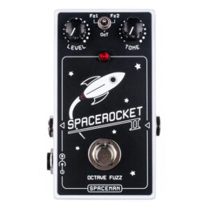 Spaceman Effects Space Rocket II Octave Fuzz Pedal in White