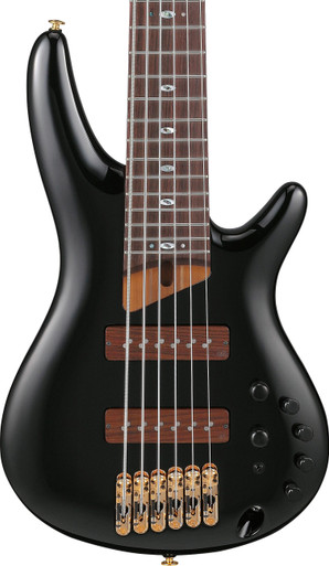 Ibanez SR3506-BK SR Prestige 6-String Bass Guitar in Black