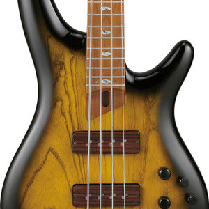 Ibanez SR4500-DST SR Prestige 4-String Bass Guitar in Desert Sunset Burst