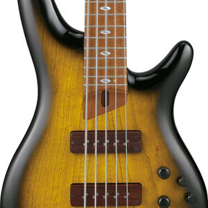 Ibanez SR4505-DST SR Prestige 5-String Bass Guitar in Desert Sunset Burst