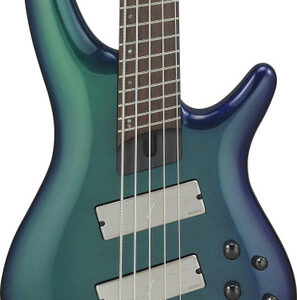 Ibanez SRMS725-BCM 5-String Bass Guitar in Blue Chameleon