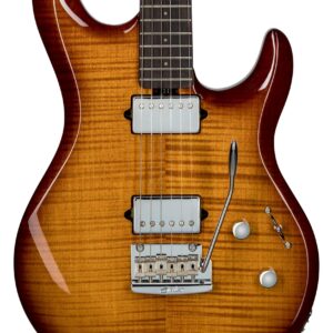 Sterling by Music Man Luke LK100 Electric Guitar in Hazel Burst