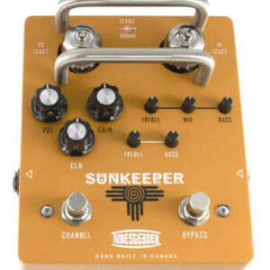 Tubesteader SUNKEEPER Dual Channel Tube Preamp Pedal