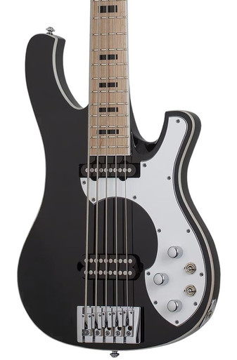 Schecter Stargazer-5 Bass Guitar in Gloss Black