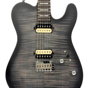 Sire Larry Carlton T7 FM New Gen Electric Guitar in Transparent Black Rosewood Board