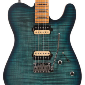 Sire Larry Carlton T7 FM New Gen Electric Guitar in Transparent Blue Maple Neck