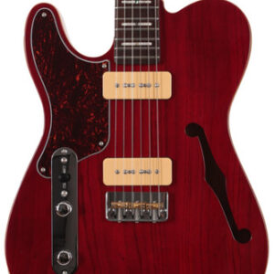 Sire Larry Carlton T7TM Left Handed Electric Guitar in See Through Red