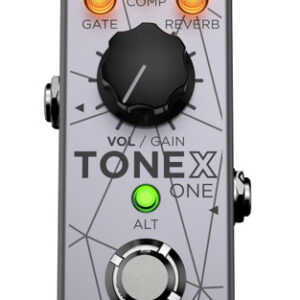IK MultiMedia TONEX ONE Bass Edition Machine Modelling Pedal in Silver
