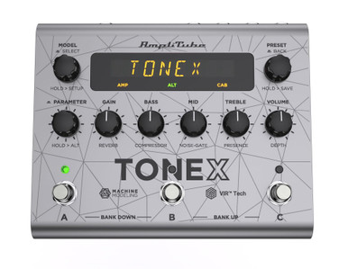 IK MultiMedia TONEX Bass Edition Pedal in Silver