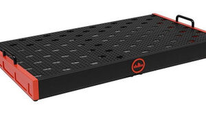 Temple Audio Templeboard TRIO 16.5x28in Pedalboard in Temple Red