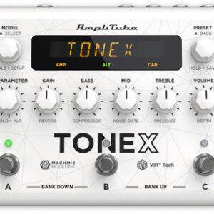 IK Multimedia AmpliTube TONEX Limited Edition Anniversary Amp Machine Modelling Pedal in White