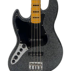 Sire Marcus Miller Left Handed V7 Alder 4-String Bass Guitar 2nd Gen in Black Sparkle