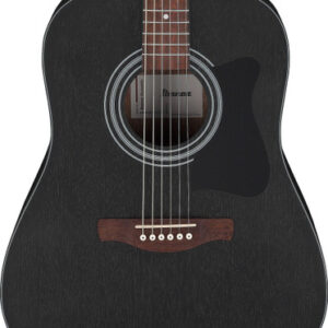 Ibanez V54NJP-WK V Series Acoustic Guitar Jam Pack in Weathered Black