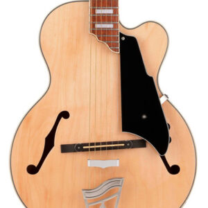 Vox Giulietta VGA-5TPS Electro Acoustic Archtop Guitar in Natural Metallic Green