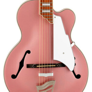 Vox Giulietta VGA-5TPS Electro Acoustic Archtop Guitar in Pearl Rose