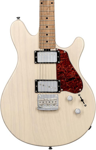 Sterling by Music Man Valentine Electric Guitar in Trans Buttermilk - Image 1