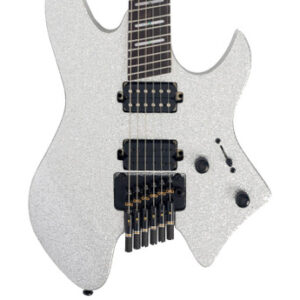 Sire Larry Carlton X6 Headless Electric Guitar in Silver Sparkle