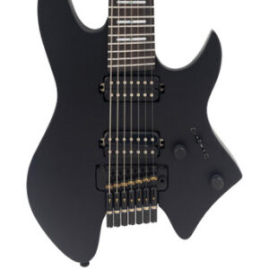 Sire Larry Carlton X6 Headless 7-String Electric Guitar in Black Satin