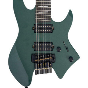 Sire Larry Carlton X6 Headless 7-String Electric Guitar in Metallic Green
