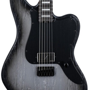 ESP LTD XJ-1 Baritone Electric Guitar in Silver Blast