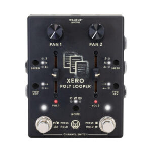 Walrus Audio Xero Polylooper Loop Pedal in Black