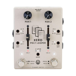 Walrus Audio Xero Polylooper Loop Pedal in Cream