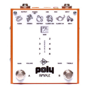 Poly Effects Ample Amplifier & Cab Capture Preamp Pedal