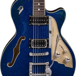 Duesenberg Starplayer TV Semi-Hollow Electric Guitar in Blue Sparkle