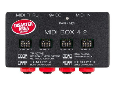 Disaster Area MIDI Box 4 MIDI to 1/4" Converter
