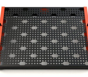 Temple Audio Templeboard DUO 12.5x17in Pedalboard in Temple Red