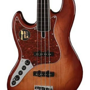 Sire Version 2 Updated Marcus Miller V7 Vintage Alder Left Handed 4-String Fretless Bass Guitar in Tobacco Sunburst