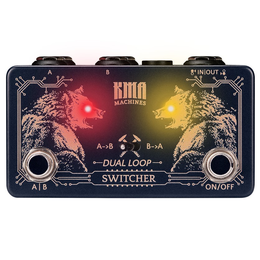 KMA Machines Dual Loop Switcher Pedal