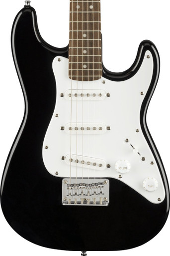 Squier Mini Strat Electric Guitar in Black