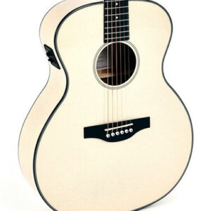 Sigma GM-1E Acoustic Guitar in Metallic Flake White