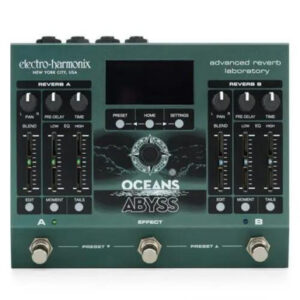 Electro Harmonix Oceans Abyss - Advanced Reverb Laboratory Pedal