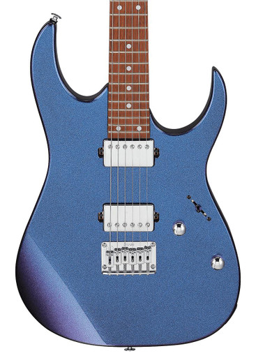 Ibanez GIO Series GRG121SP Electric Guitar in Blue Metal Chameleon - Image 1