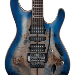 Ibanez S1070PBZ Electric Guitar in Cerulean Blue Burst