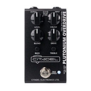 Citadel Electronics Plutonium Overdrive Total Bass Annihilator Pedal