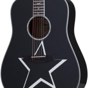 Schecter Robert Smith RS-1000 Busker Electro Acoustic in Black