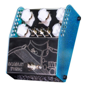 ThorpyFX Scarlet Tunic Analog Amp Emulator Pedal (Mermaid Sparkle Summer Edition)