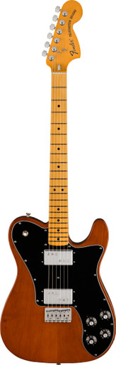 Fender American Vintage II 1975 Telecaster Deluxe Electric Guitar in Mocha - Image 3